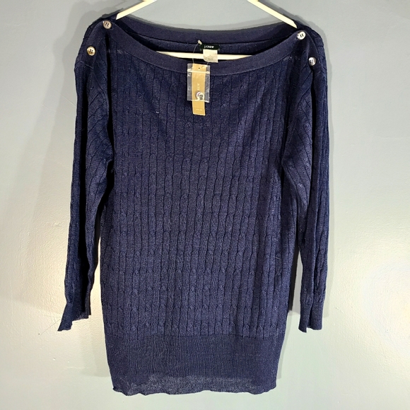 J. Crew Sweaters - Nwt J.Crew linen blouse